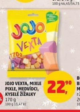 JoJo Vexta, Mixle Pixle, Medvídci, Kyselé žížalky