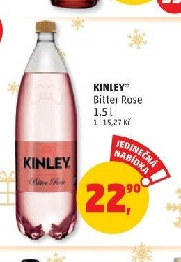 KINLEY Bitter Rose 1,5l