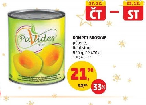 Kompot broskve 820 g
