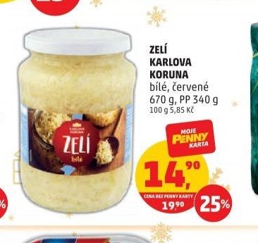 Zelí Karlova Koruna 670 g
