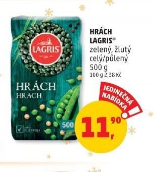 Hrách Lagris 500 g