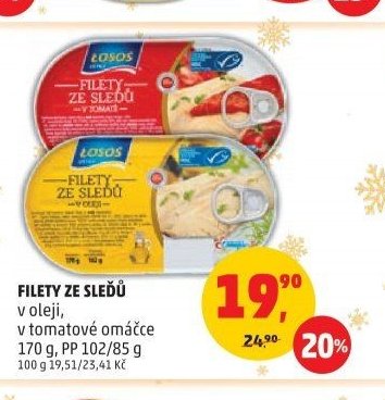 Filety ze sledě 170 g