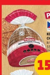KONZUMNÍ CHLÉB krájený, balený