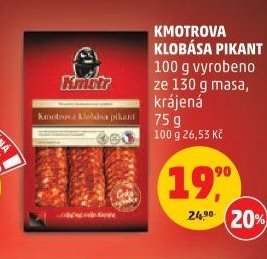 KMOTROVA KLOBÁSA PIKANT