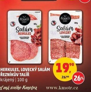 HERKULES, LOVECKÝ SALÁM ŘEZNÍKŮV TALÍŘ