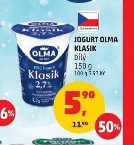 Jogurt Olma Klasik bílý