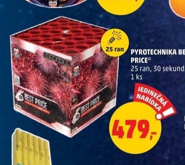 PYROTECHNIKA BEST PRICE 25 ran