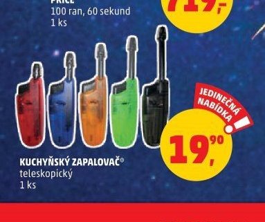 KUCHYŇSKÝ ZAPALOVAČ