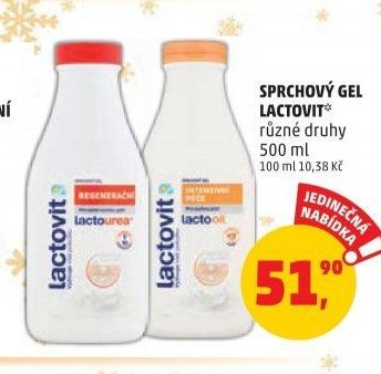 Sprchový gel Lactovit