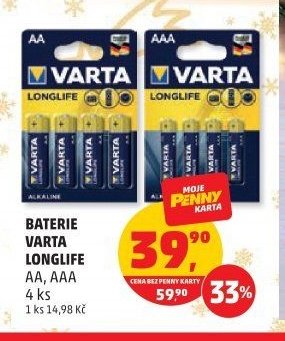 Varta baterie Longlife