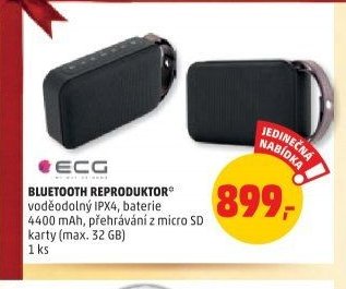 Bluetooth reproduktor ECG
