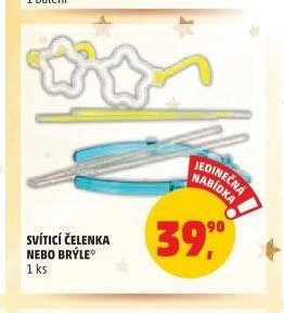 SVÍTÍCÍ ČELENKA NEBO BRÝLE