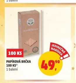 PAPÍROVÁ BRČKA 100 KS