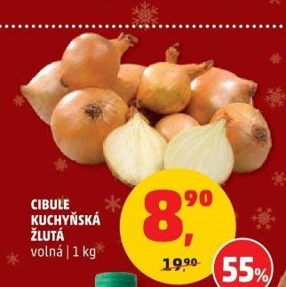 Cibule kuchyňská žlutá
