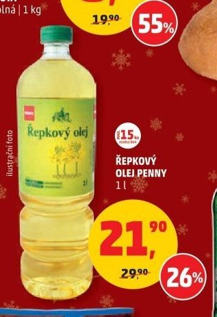 Řepkový olej Penny