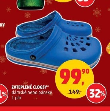 Zateplené clogsy
