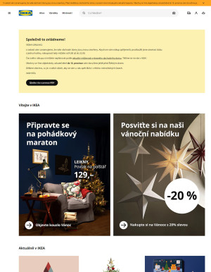 akční leták IKEA 16.12.2020-22.12.2020