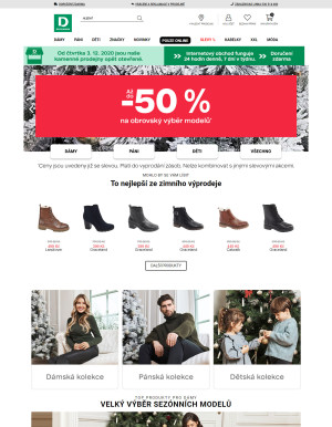 akční leták DEICHMANN 16.12.2020-22.12.2020