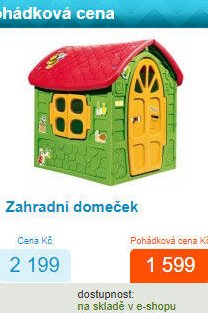 Zahradní domeček