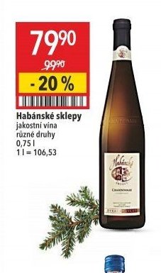 Habánské sklepy jakostní vína