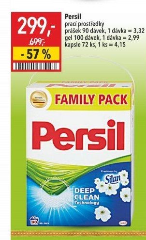 Persil prací prostředky