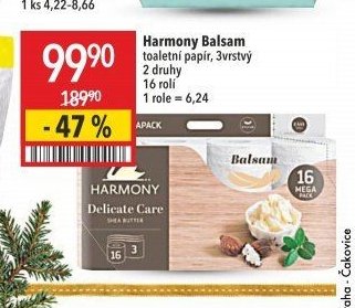 Harmony Balsam toaletní papír