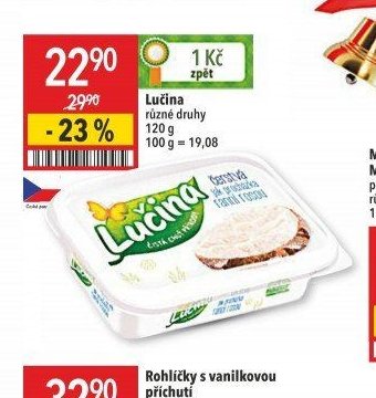Lučina různé druhy