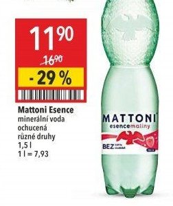 Mattoni Esence minerální voda