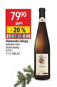 Habánské sklepy jakostní vína