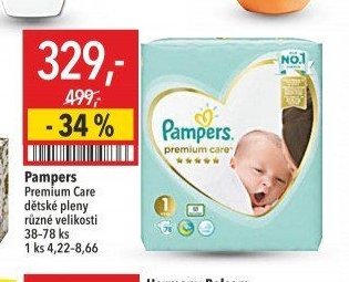 Pampers Premium Care dětské pleny