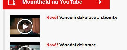 Nové! Vánoční dekorace a stromky - Mountfield akcniletaky.com