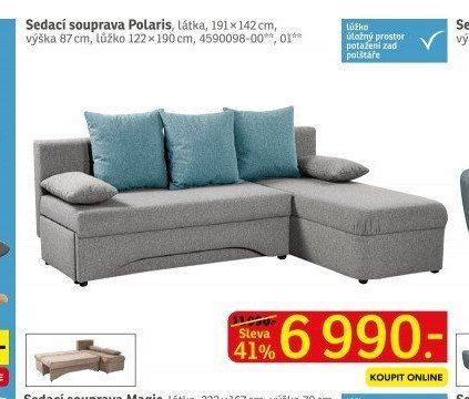 Sedací souprava Polaris - ASKO akcniletaky.com