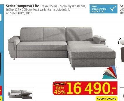 Sedací souprava Life - ASKO akcniletaky.com