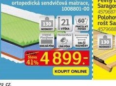 Medixo Spa, 90x200 cm, vysoká ortopedická sendvičová matrace - ASKO akcniletaky.com