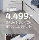 SADA NOČNÍCH STOLKŮ, 2DÍLNÁ