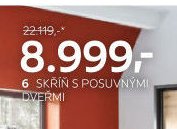 6 SKŘÍŇ S POSUVNÝMI DVEŘMI