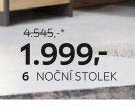 6 NOČNÍ STOLEK