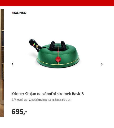 Krinner Stojan na vánoční stromek Basic S - BAUHAUS akcniletaky.com