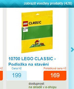 10700 LEGO CLASSIC - Podložka na stavění