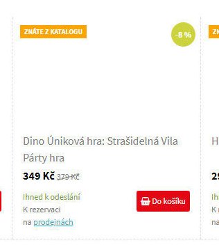 Dino Úniková hra: Strašidelná Vila Párty hra