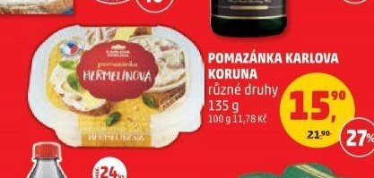 Pomazánka Karlova Koruna