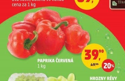 Paprika červená