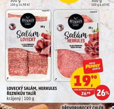 Lovecký salám, Herkules Řezníkův talíř