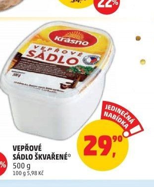 Vepřové sádlo škvařené