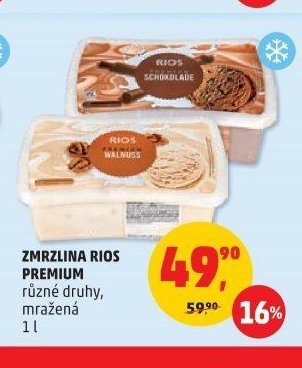 Zmrzlina Rios Premium mražená