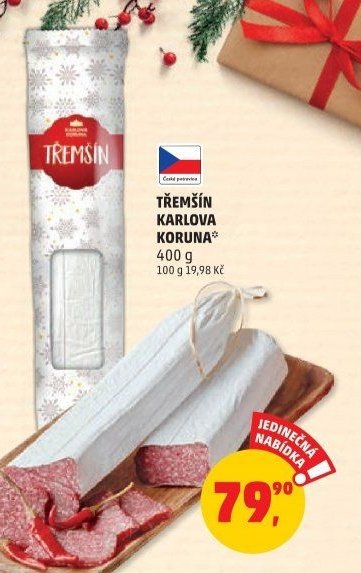 TŘEMŠÍN KARLOVA KORUNA