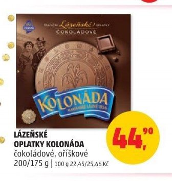 LÁZEŇSKÉ OPLATKY KOLONÁDA