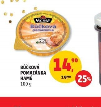 BŮČKOVÁ POMAZÁNKA HAMÉ
