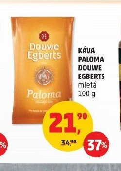 Káva Paloma Douwe Egberts