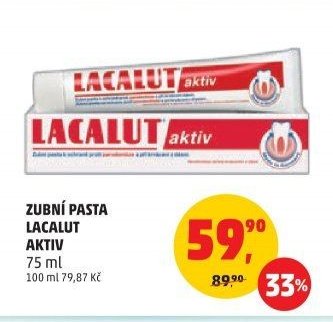 ZUBNÍ PASTA LACALUT AKTIV